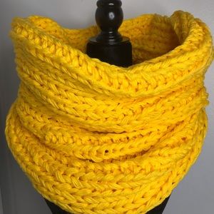 Infinity cowl neck handmade scarf
